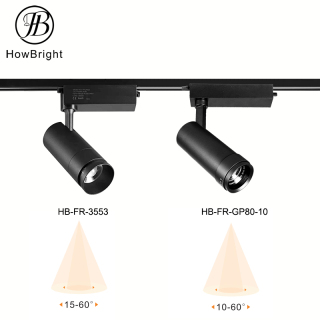 Led Track Light 30w Focus Led Adjustable Zoomable Track Lights Adjustable 360 Track Spotlight