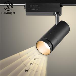 Led Track Light 30w Focus Led Adjustable Zoomable Track Lights Adjustable 360 Track Spotlight