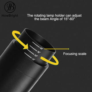 Led Track Light 30w Focus Led Adjustable Zoomable Track Lights Adjustable 360 Track Spotlight