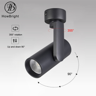 10W 20W 30W 40W COB Led Track Light Shop Focus Lamp Retail Spot Lighting Fixtures Spotlights Linear Magnetic Rail Tracking Lamp