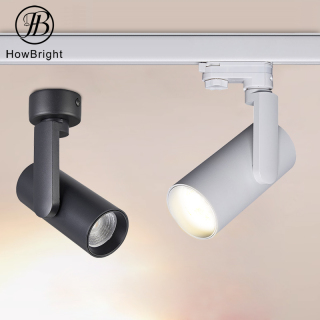 10W 20W 30W 40W COB Led Track Light Shop Focus Lamp Retail Spot Lighting Fixtures Spotlights Linear Magnetic Rail Tracking Lamp