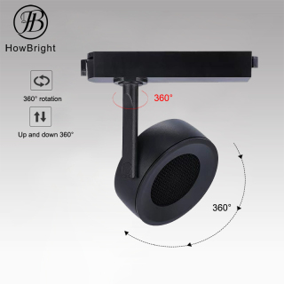 Állítható 20W 30W mágneses mennyezeti LED-es sínlámpa 360°-ban fel és le