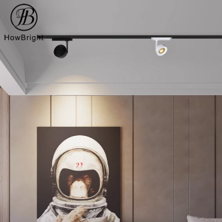 Állítható 20W 30W mágneses mennyezeti LED-es sínlámpa 360°-ban fel és le