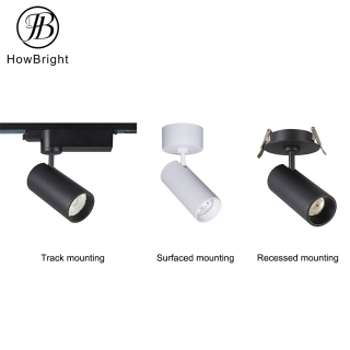 Commercial Track Light Pure Aluminium Surface Mounted Downlight Spotlight