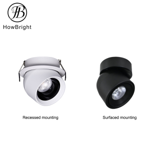 Aluminum Dimmable Recessed Stage Show 10W Round LED Spotlight