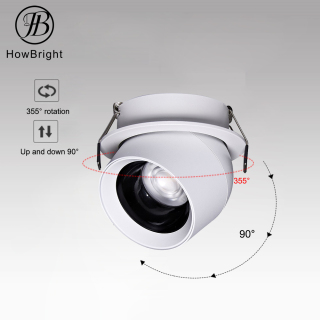 Aluminum Dimmable Recessed Stage Show 10W Round LED Spotlight