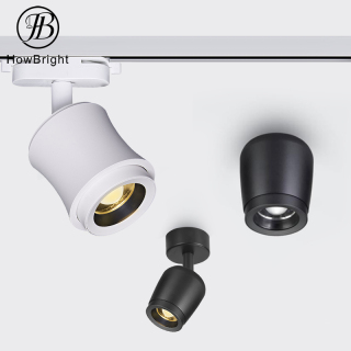 7W 20W 30W 40W Moderno Design per Interni Commerciale Regolabile 360 Gradi Luce Led Cob Tracklight Luce Led Track Light Luce Track