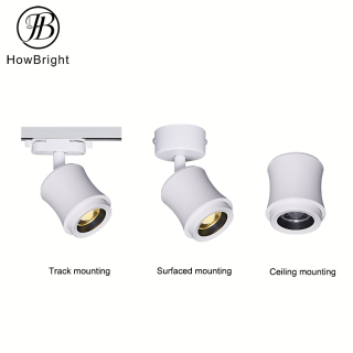 7W 20W 30W 40W Modern Indoor Design Commercial Adjustable 360 Degree Led Light Cob Tracklight Led Track Light Track Light