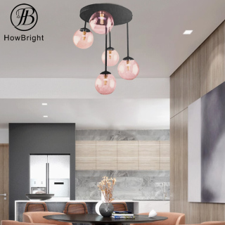 Hanging Globe Lighting Led G9 Light Creative Glass Ball Bubble Pendant Light for Bar Restaurant