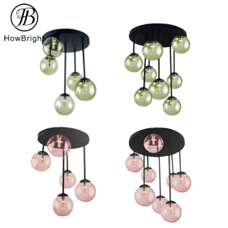 Hanging Globe Lighting Led G9 Light Creative Glass Ball Bubble Pendant Light for Bar Restaurant