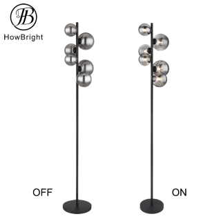 gray glass floor lamp bedroom glass nightstand dining room floor lamp