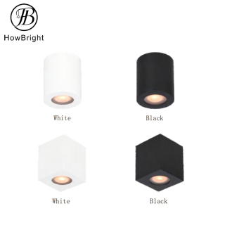 GU10 LED Spotlight Alumínio Interior Exterior Teto Superfície Montado À Prova D'Água IP44