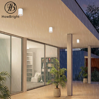 IP44 Outdoor GU10 Downlight Round Lights 8w Surface Mount Led Cob Down Light