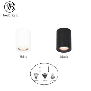 IP44 Outdoor GU10 Downlight Round Lights 8w Surface Mount Led Cob Down Light