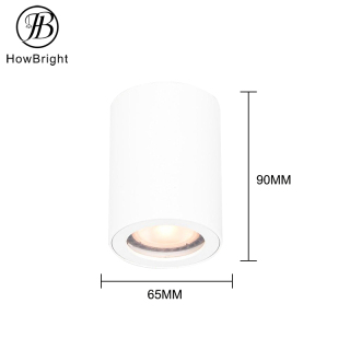 IP44 Outdoor GU10 Downlight Round Lights 8w Surface Mount Led Cob Down Light