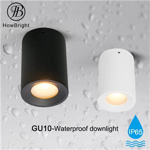 IP44 Waterproof GU10 Surface Mounted Bathroom Downlight