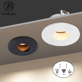 GU10 Downlight Lamp Black White Led Ceiling Downlight Light For Indoor