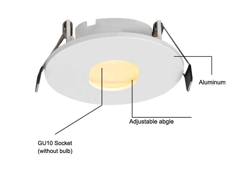 downlight ip44 gu10