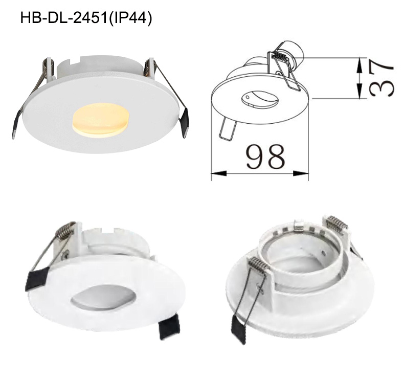 gu10 bathroom downlights