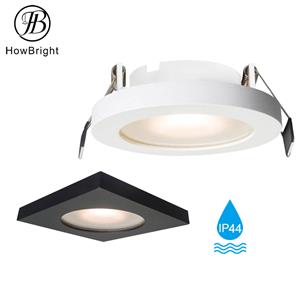 Oświetlenie sufitowe LED z wąską krawędzią i powłoką antyrefleksyjną, punktowe, downlight