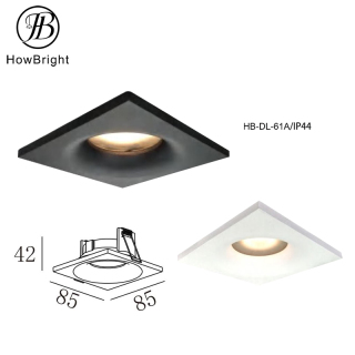 Indoor Aluminum Recessed GU10 Spotlight Fixture LED Ceiling GU10 Downlight