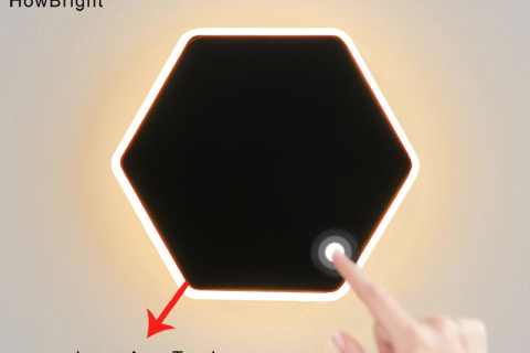 New LED Touch Switch Wall Light