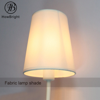 Sabbath LED Reading Wall Lamp with Fabric Shade US Standard Chassis