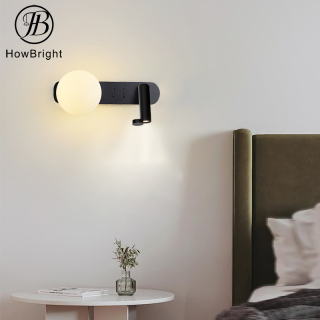 Home Decor Glass Ball LED Wall Lamp