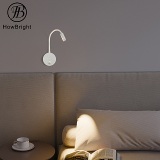 Modern Minimalist Surface-Mounted Hotel Bedside Wall Lamp