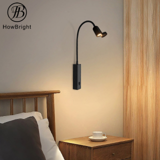 LED Flexible Reading Wall Light Sconce for Hotel