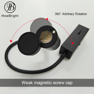 LED Flexible Reading Wall Light Sconce for Hotel