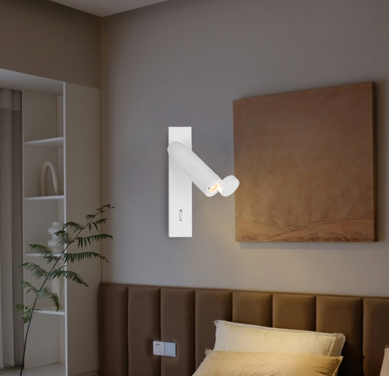 Aluminum wall mounted light