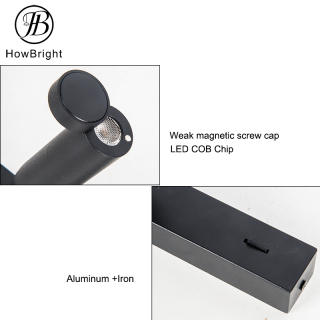 Aluminum LED Wall Lamp Adjustable wall mounted light