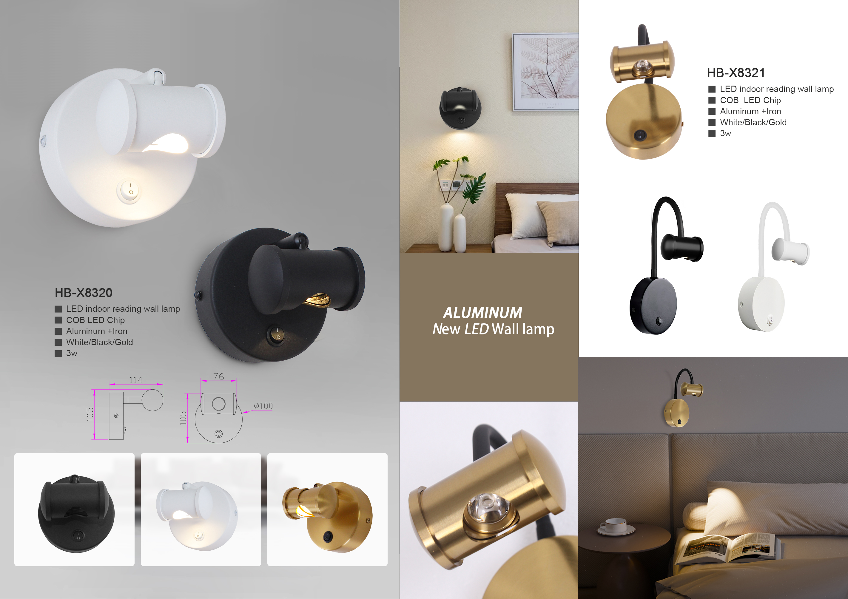 LED Shabbat Wall Lamp