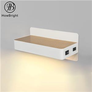 Indoor Metal Surface Mounted Simple Bedside Wall Light