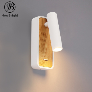 Decoration LED Aluminum Bedside Reading Wall Lamp
