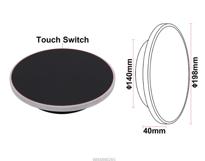 Indoor LED wall light
