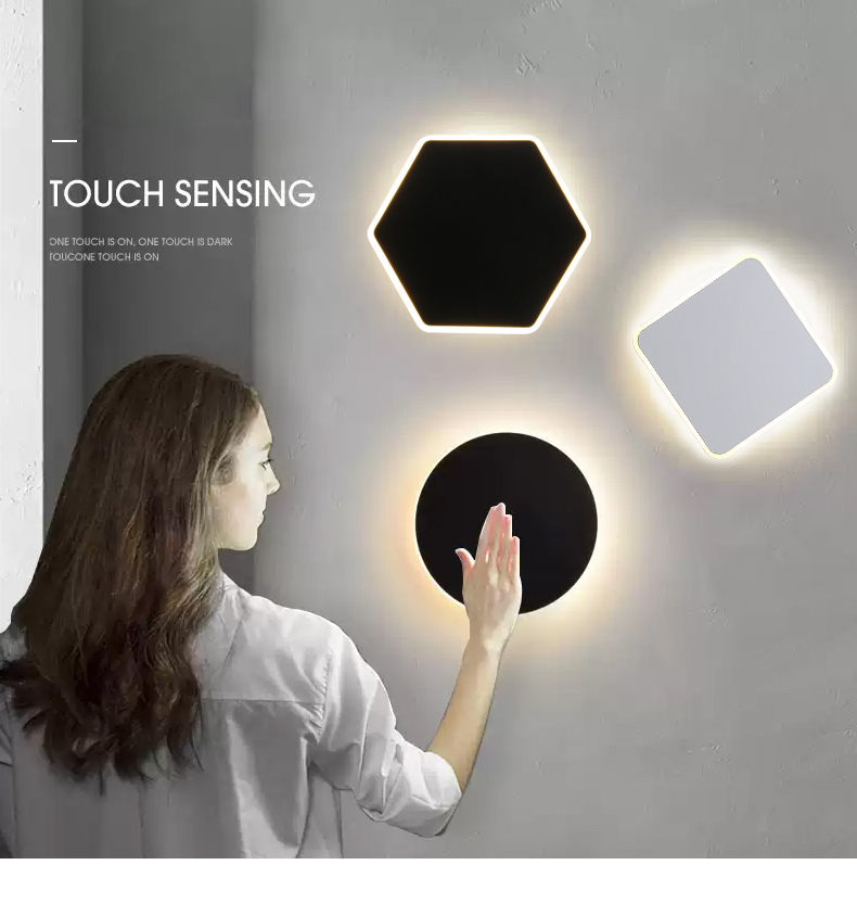 Indoor LED wall light