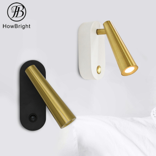 Aluminium Wall Light LED Bedside Wall Lamp