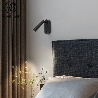 Alumínium fali LED éjjeli lámpa