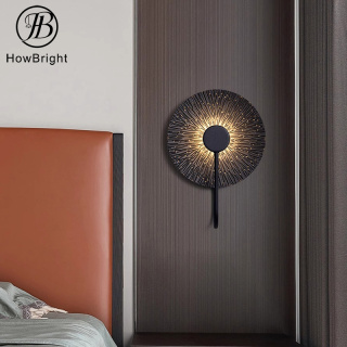 Kinkiet LED metalowy, hotelowy, nastrojowy