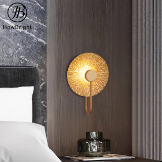 Kinkiet LED metalowy, hotelowy, nastrojowy