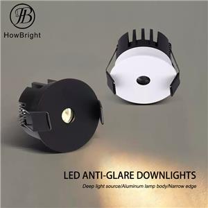 Commercial Anti-Glare Downlight Narrow Edge Recessed LED Spotlight