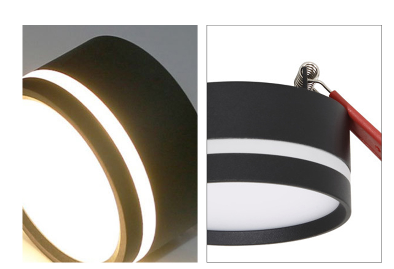 Aluminum 10W LED Recessed downlight