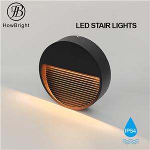 Aluminum LED Round LED Stair Light IP54 Waterproof Step Lighting