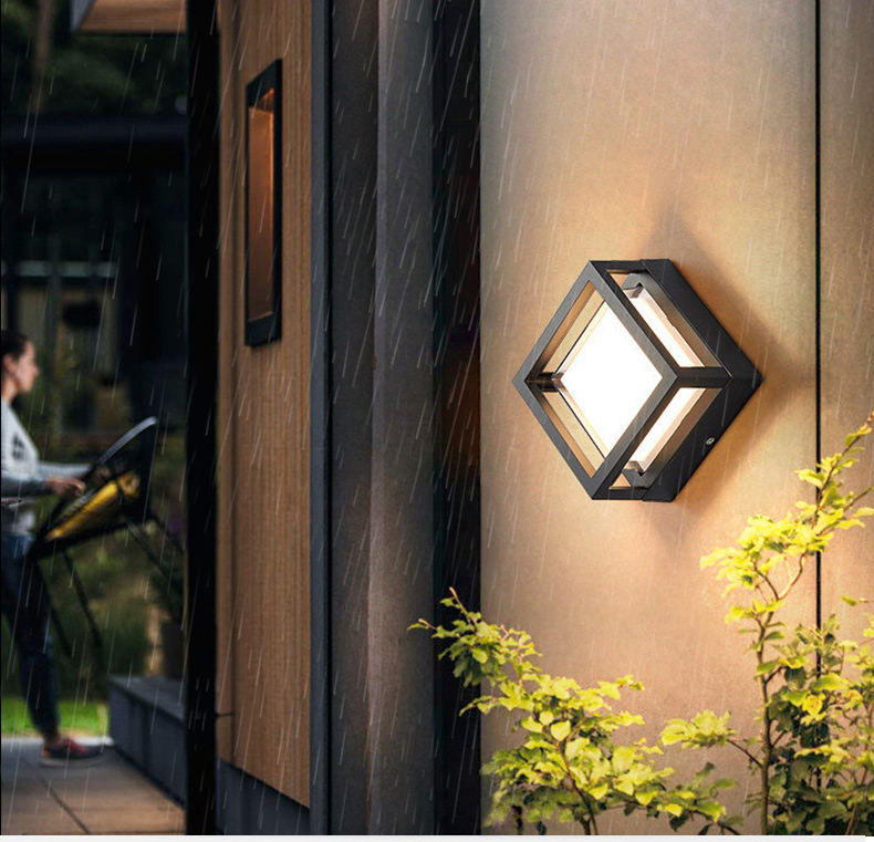 LED outdoor wall light