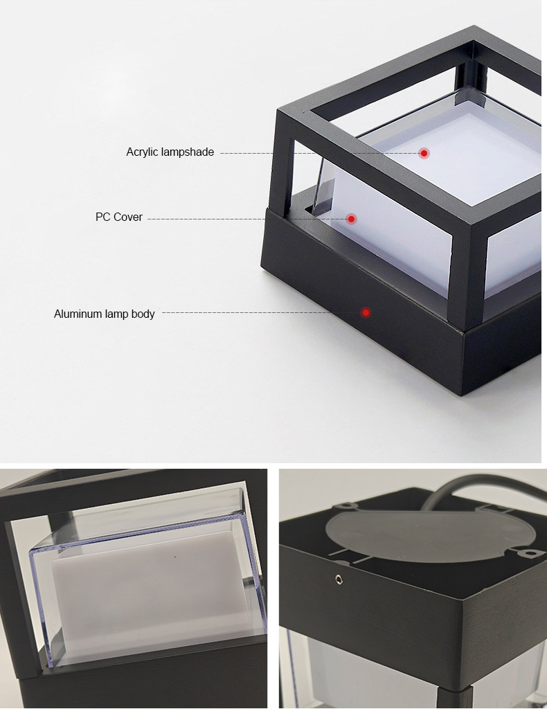 LED outdoor wall lamp