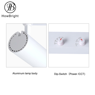 Adjustable Energy-saving commercial LED Track Light