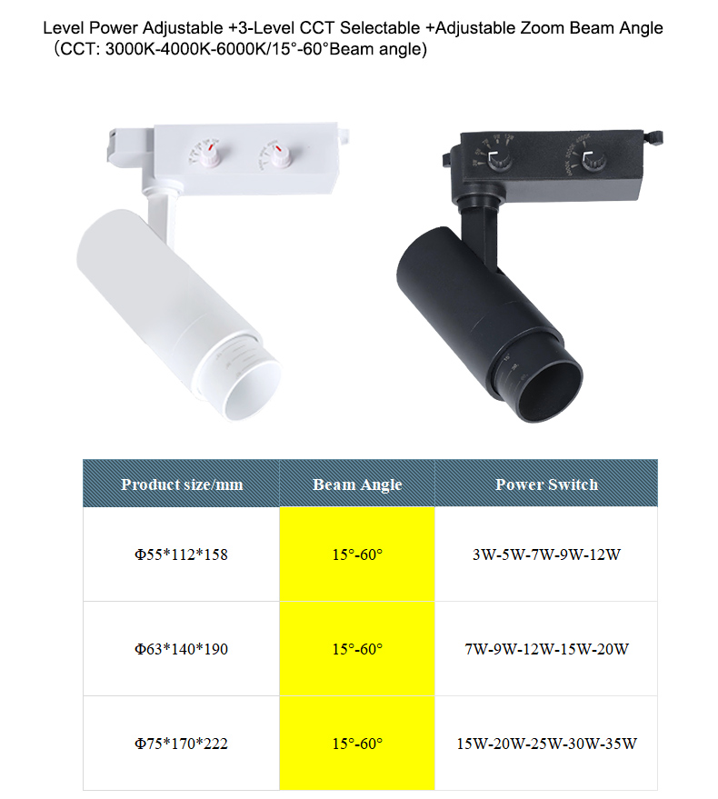 Adjustable LED Track Light