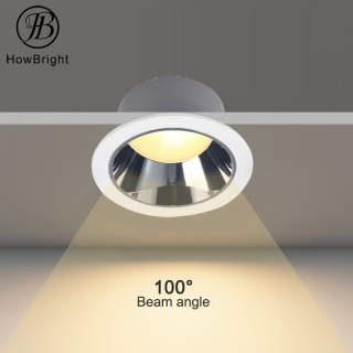 Faretto LED da incasso antiriflesso per uso commerciale